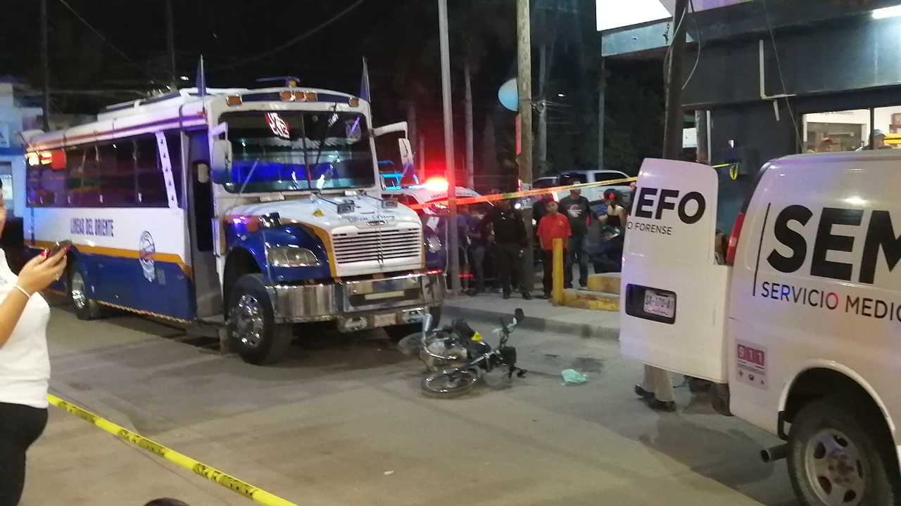 Motociclista muere arrollado por camión Líneas del Oriente en El Limón